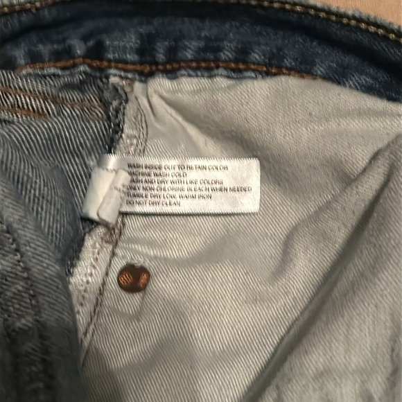 BANANA REPUBLIC 35x32 STRAIGHT LEGS men’s blue jeans - Picture 10 of 12